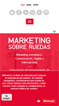 Mobile Screenshot of marketingsobreruedas.com